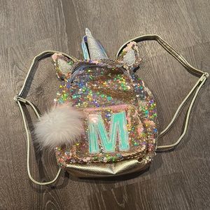 Mini Backpack Letter “M” Justice